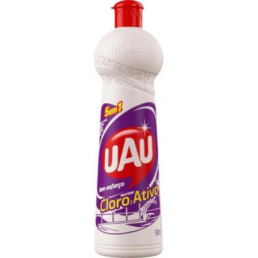 Imagem de Kit c/ 3 Limpador Multiuso Cloro Ativo 5 Em 1 Uau Lavanda