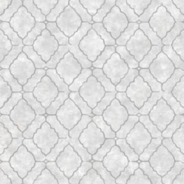 Imagem de Papel De Parede Vip Geométrico Cinza Prata 10m X 0.53m - Edantex