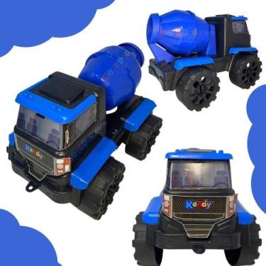 Imagem de Caminhão De Brinquedo Infantil Betoneira Grande Articulado - Europio