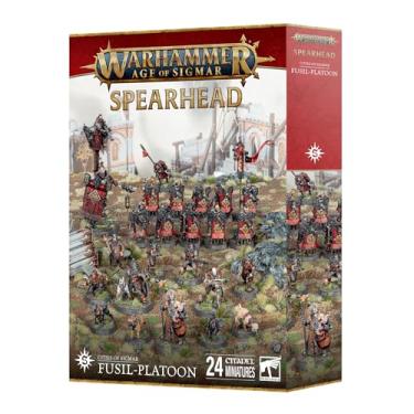 Imagem de Warhammer Age of Sigmar – Cities of Sigmar Fusil-Platoon | 24 Miniature Spearhead Army Set