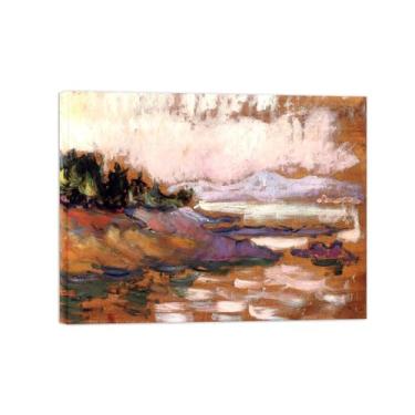 Imagem de Paul Signac Famosas Pinturas-Impressas em Tela-Paisagem 4-Moderno Pôster Decoração Sala de Estar e Quarto 20x25cm8x10in Tela Embrulhada