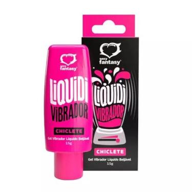 Imagem de Liquidi Chiclete Excitante Beijável com Efeito Vibrante  Sexy Fantasy 