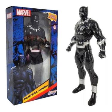 Imagem de Boneco Pantera Negra 22cm Articulado Brinquedo Vingadores - all season