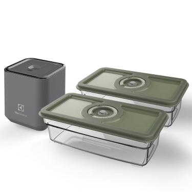 Imagem de Bomba Vácuo Com 02 Potes Em Poliamida E Acrílico - Electrolux