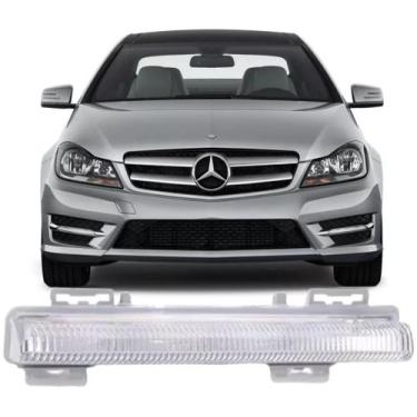 Imagem de Farol de Milha Led Drl Mercedes C180 C200 C250 de 2012 À 2014 - Direit