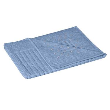 Imagem de 1 Toalha Piso Banheiro Antiderrapante 520g/m2 50x70 Maj Blue - IDEALIZ