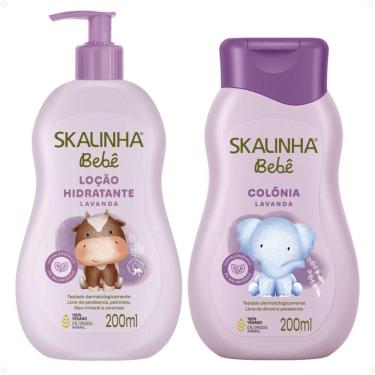 Imagem de Kit Skalinha Bebê Lavanda: Loção Hidratante e Colônia 200ml