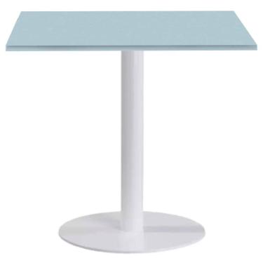 Imagem de Mesa Pisa Beta Fratini Disco Redondo Branco Tampo MDP