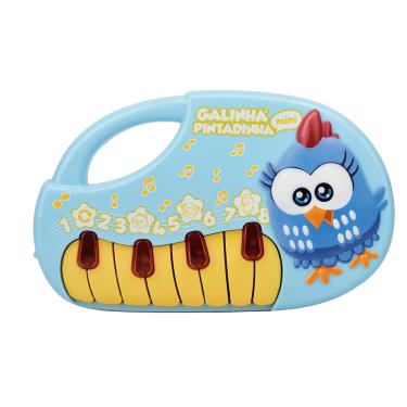Imagem de Teclado Musical Popó Galinha Pintadinha Yes Toys