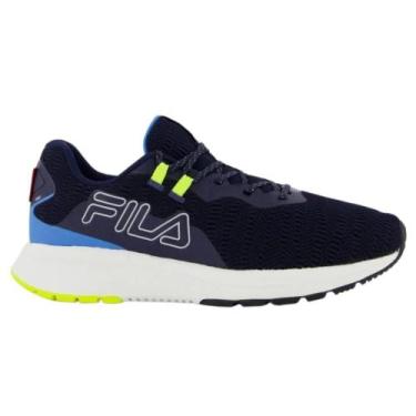Imagem de Tenis fila ride masculino marinho azul lima, 41