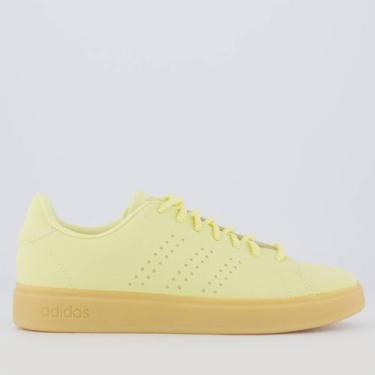 Imagem de Tênis Adidas Advantage 2.0 Off Amarelo Feminino, 37