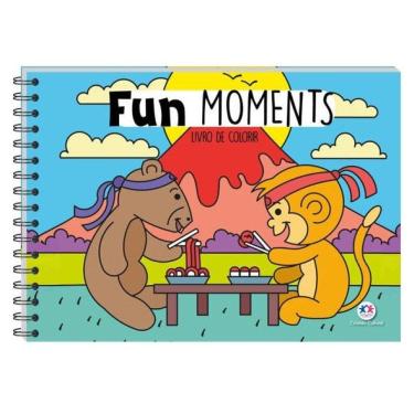 Imagem de Fun Moments - Livro De Colorir Com Marcador