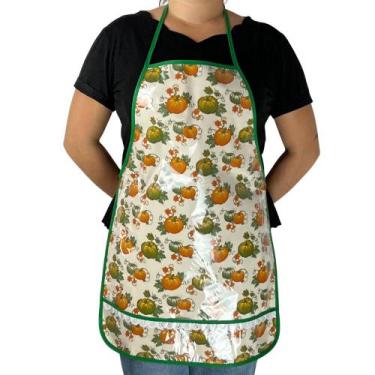Imagem de Avental Impermeavel Plastificado Estampado para Cozinha Jardinagem Art