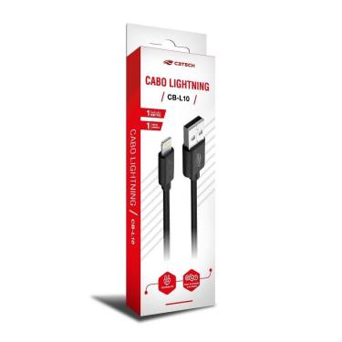 Imagem de Cabo Usb-ligthtning 1m 2a Cb-l10bk C3tech