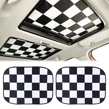 Imagem de Protetor solar de teto solar dobrável anti-UV UV refletor de isolamento térmico para Mini Cooper R50 R52 R55 R56 R60 F54 F55 F56 F60 Countryman Clubman (Verificar)