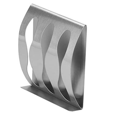 Imagem de Domary Suporte para Escova de Dentes de Aço Inoxidável, Suporte de Parede Autoadesivo, Organizador de Banheiro Com Design Oco para Escova de Dentes Seca, Instalação (Porta escova de dentes com três
