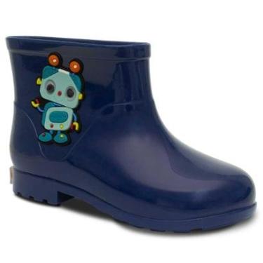 Imagem de Bota Infantil Galocha Masculina Nº 21ao26 Menino Robo 09.34-Masculino