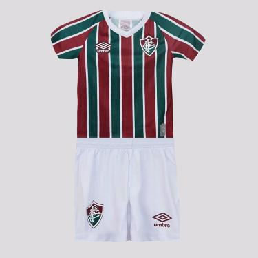 Imagem de Kit Infantil Umbro Fluminense I 2025-Unissex