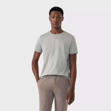 Imagem de Camisa Oficina Reserva Pima Gola C Verde-Masculino