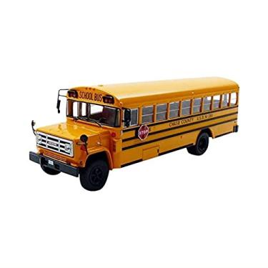 Imagem de Ixo Models, MINIATURA ONIBUS ESCOLAR AMERICANO GMC 6000 IXO ESCALA 1/43 cor:amarelo