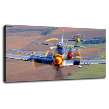 Imagem de Pôster aeronáutico hélice impressões em tela arte de parede de pássaro para casa 1 painéis decorações com moldura 33.0 cm x 20.3 cm
