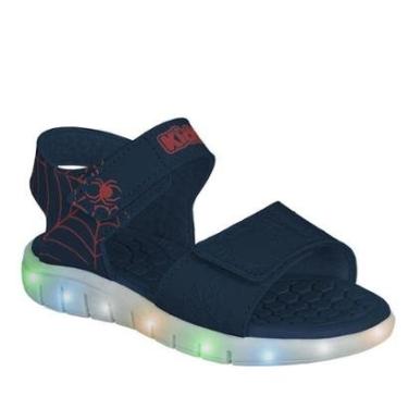 Imagem de SANDALIA INFANTIL ARANHA KIDY WAVE LIGHT MARINHO/VERMELHO-Masculino