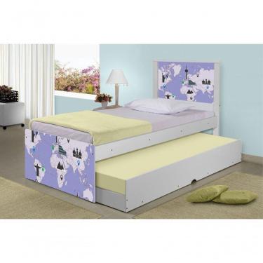 Imagem de Bicama Mapa Viagens Com Colchões