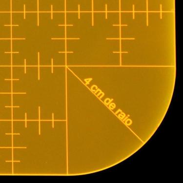 Imagem de Régua Para Patchwork Canto Curvado