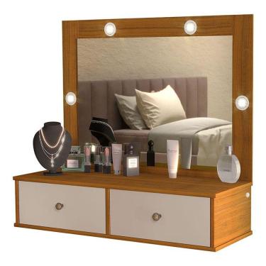 Imagem de Penteadeira Suspensa Isis Freijó Mani - Luapa Móveis