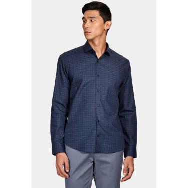 Imagem de Camisa Aramis Manga Longa Slim Xadrez-Masculino