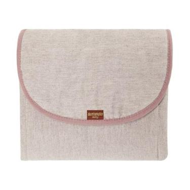 Imagem de Trocador Portátil Linho Forro Impermeável Com Bolsos Batistela Baby, R