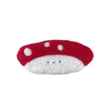 Imagem de Estojo de lápis Cute Mushroom Plush de grande capacidade para crianças