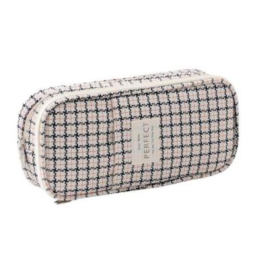 Imagem de Estojo de lápis moderno de duas camadas de grande capacidade para meni