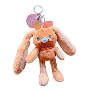 Imagem de Chaveiro Plush Bunny Chaveiro Coelho de Orelhas Compridas de 15 cm - y