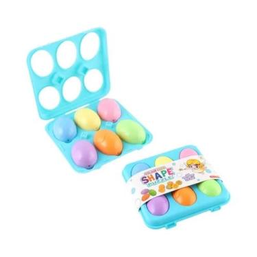 Imagem de Quebra-Cabeça 3D Montessori de Ovos e Parafusos - Jogo Educativo de Ma