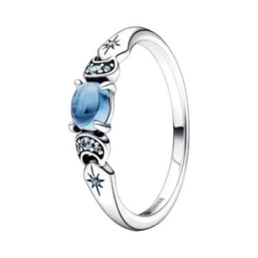 Imagem de Anel Feminino De Prata 925 Com Pérola E Flor De Lótus Em Formato De Co