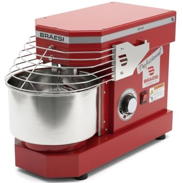 Imagem de Amassadeira Espiral Aes-03 1000W 3Kg Vermelho Bivolt - Braesi