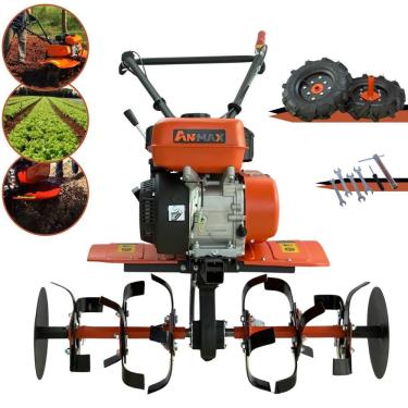 Imagem de Motocultivador MT-170G Gasolina 4 Tempos 7HP 208CC com 24 Lâminas Cultivadoras com Disc...