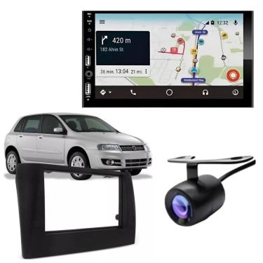 Imagem de Central Multimídia MP5 DVD Modelos 7810H 710H 2DIN com Bluetooth USB Auxiliar Kit Moldu...