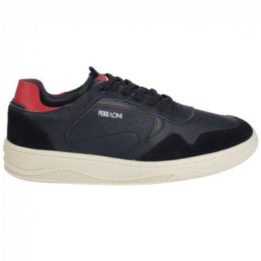 Imagem de Sapatênis Easy Ferracini Couro, Preto, 37