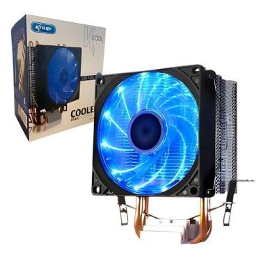 Imagem de Cooler Fan Para Processador 90mm Alta Eficiência Com LED 2100 RPM Knup