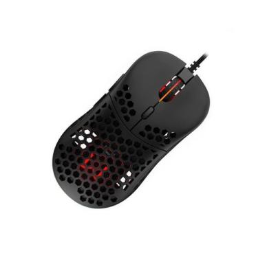 Imagem de Mouse Gamer Hive 8 Botões RGB 16000DPI, Sensor Pixart 3389 Warrior - M