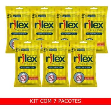 Imagem de Preservativo Rilex Espermicida Kit com 21 unidades 7x3