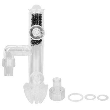 Imagem de Tnfeeon Escumador de película de óleo de aquário, acrílico, transparente, eficiente para peixes, película, removedor de escumadeira, filtro de aquário