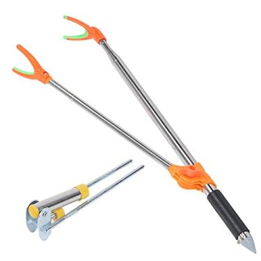 Imagem de Suporte de vara de pescar, suporte de vara estável e durável até 33 cm ajustável livre telescópico grosso duro para caixa de pesca(2,1 milhões)