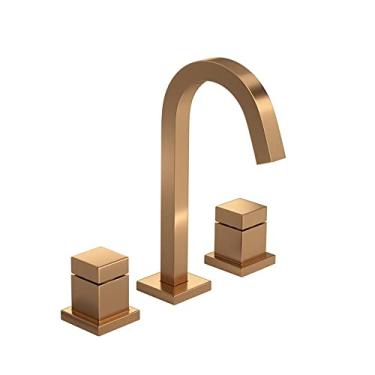 Imagem de Misturador de mesa bica alta para lavatório Cubo, Gold Matte, Deca, 1877.GL86.MT