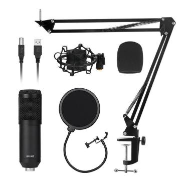 Imagem de Microfone Condensador Usb P/Gamer,Podcast,Entrevista,Live