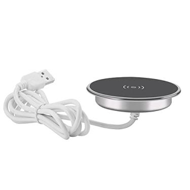 Imagem de Dispositivo de Carregador Sem Fio Embutido Recarrega Telefones Celulares