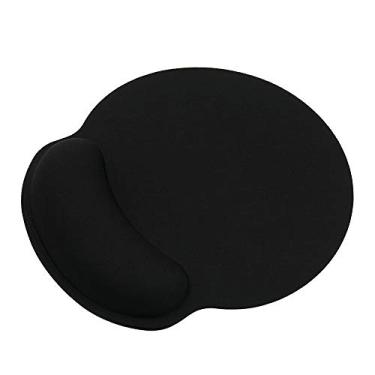 Imagem de Apoio de pulso Mouse Pad Memory Foam Design ergonômico Mouse Pad de escritório com suporte antiderrapante