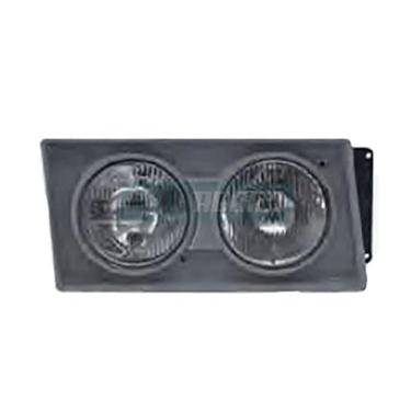 Imagem de FAROL DUPLO H1 VW S2000 13190 15190 26220 17310 26310 17300 13170 15170 26300 24220 40300 26260 MOLDURA PRATA LD DIREITO